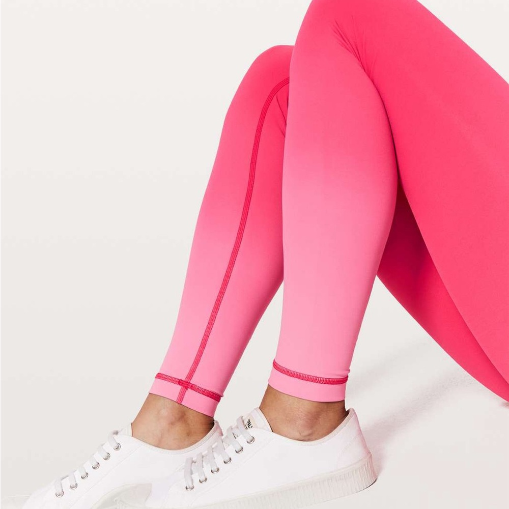 LIKE NEW LULULEMON RARE OMBRÉ Leggings